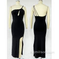 Robe maxi sexy sans dossier Hollow Out Slit